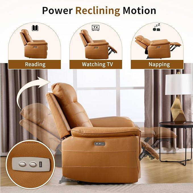 ANJ Power Recliner Chair Set of 2 - Image 3