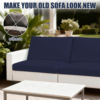 Patio Stretch Cushion Covers, Chair Cushion Covers& Sofa Replacement Slipcovers - Image 5