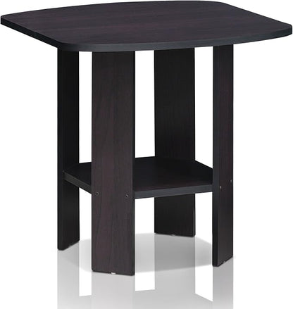 Furinno SIMPLE DESIGN Side Table, 2-Tier Modern End Table - Image 5