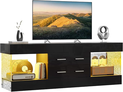 Bestier Modern 60 Inch TV Stand - Image 8
