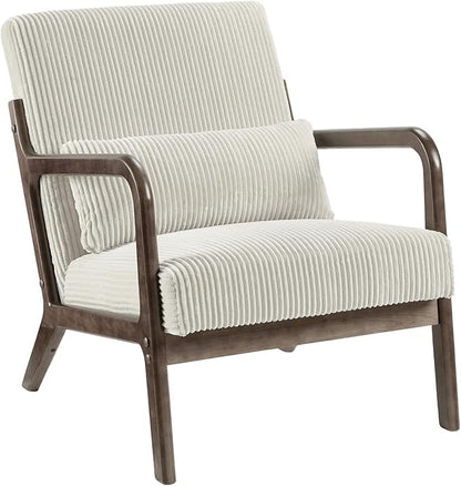 Garvee Mid-Century Accent Chair Set of 2, Cozy Reading Chair, Modern Lounge - Image 5