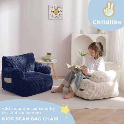 MAXYOYO Kids Bean Bag Chair, Stuffed Toddler Bean Bag Sofa - Image 3