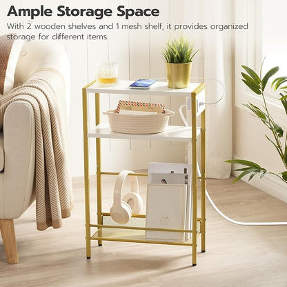 HOOBRO Small Narrow Side Table - Image 4