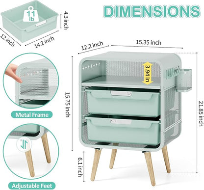 SYKIARIOL Kids Nightstand, Cute End Table - Image 3