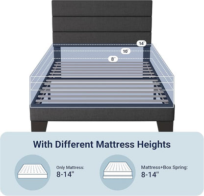 Allewie Twin Size Platform Bed Frame - Image 7