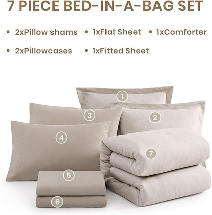 Monbix Queen Comforter Set - Image 7
