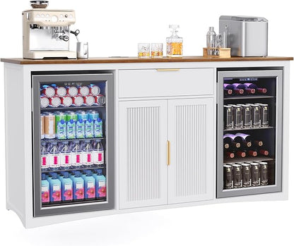 GDLF 70.1" Long Coffee Bar Cabinet - Image 9