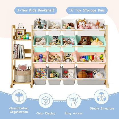 EXPERLAM Toy Storage Organizer, Toy Storage Shelf - Image 5