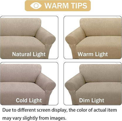 Sofa Slipcover with 2 Pillow Cover - Image 6