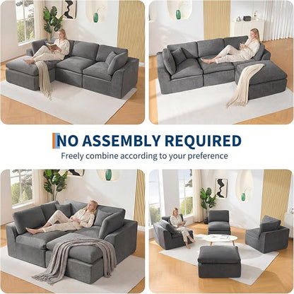 Garvee Modular Sectional Sofa, Sectional Couches - Image 3