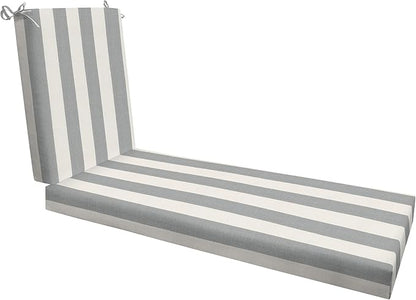 Honeycomb Outdoor Chaise Lounge Cushion by Honeycomb