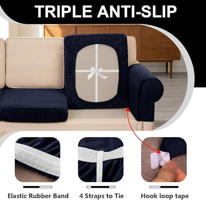 UNBBRRL Stretch Couch Armrest Covers - Image 3