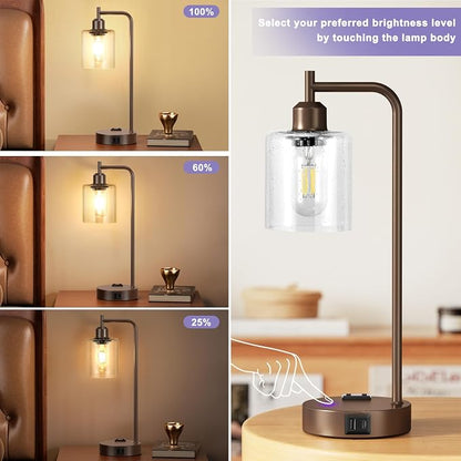 Innqoo Industrial Touch Table Lamps - Image 4