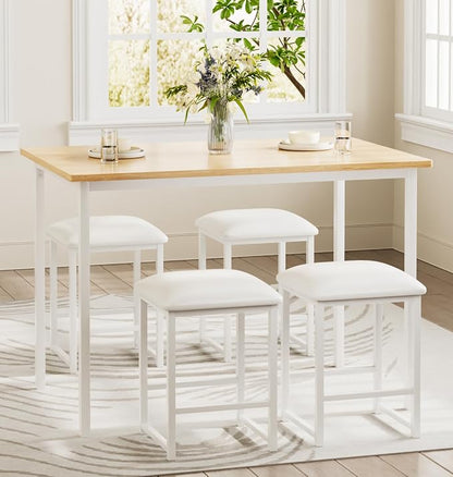 VECELO Kitchen Table and Chairs - Image 3