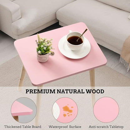 FORAOFUR Small Accent Table, Modern Mini Coffee Table - Image 4
