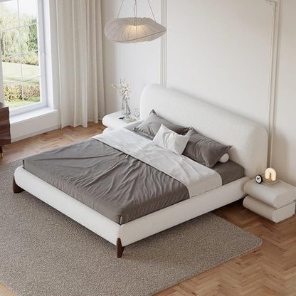 homary Queen Size Upholstered Bed by Homary