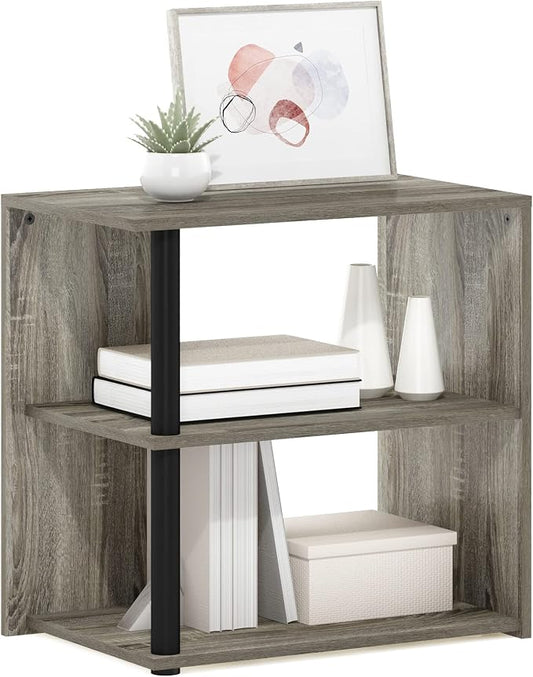 Furinno Romain Side Table, 2-Tier End Table by Furinno-FitsYourSpaceFitsYourBudget