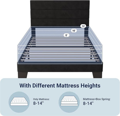 Allewie Twin Size Platform Bed Frame - Image 7