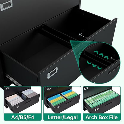 Letaya 5 Drawer File Cabinet - Image 7