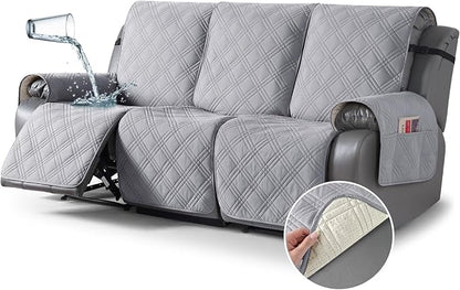 TAOCOCO 100% Waterproof Recliner Couch Cover, Non Slip Split Couch Covers by TAOCOCO