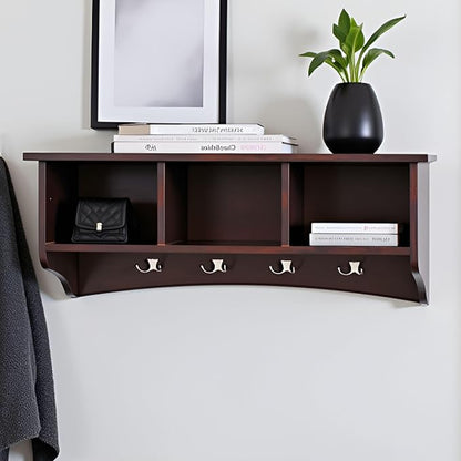 Shaker Cottage Wall-Mounted Coat Rack - Image 6