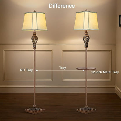 65" High Vintage Floor Lamp - Image 5