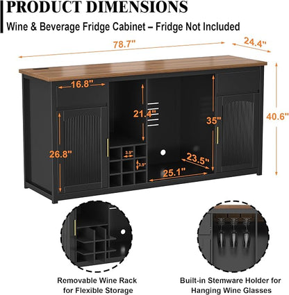 GDLF Extra Long Bar Cabinet - Image 2