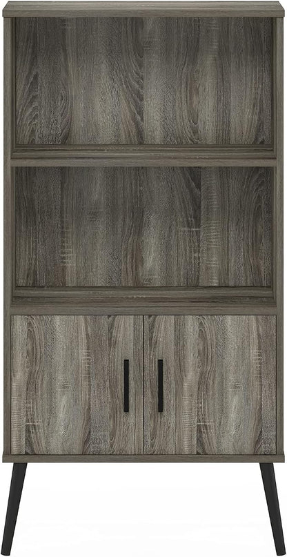 Furinno MIDCENTURY Storage Shelves, Mid-Century Style Accent Storage Cabinet - Image 7