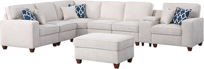 Ball & Cast 127" L-Shaped Sectional Couch - Image 2