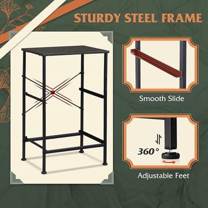 WLIVE Night Stand, Small Dresser - Image 6