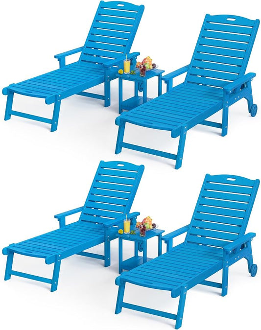 LUE BONA Outdoor Lounge Chair Set by LUEBONA