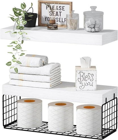 QEEIG Bathroom Shelves Over Toilet by QEEIG
