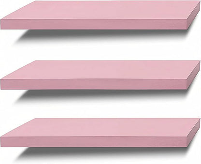SAUMONIERES Floating Shelves Wall Shelf Solid Wood by Saumonieres