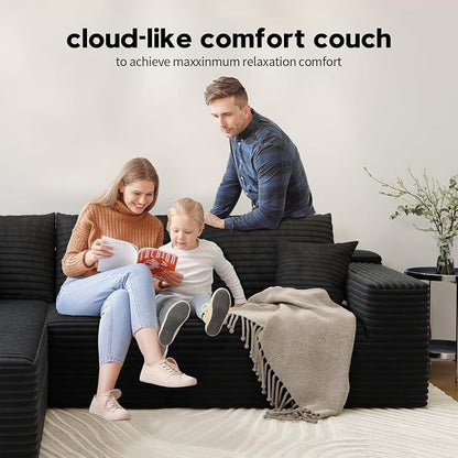 107.5" Cloud Modular Sectional Sofa - Image 7