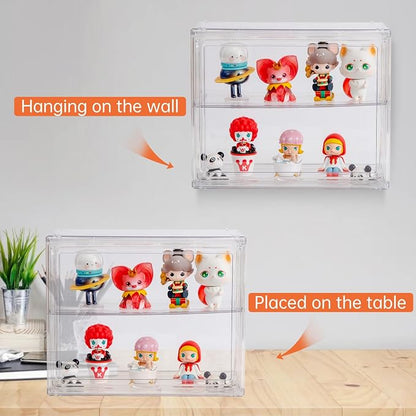 BOHOIDEE 2 Tiers Clear Display Case - Image 4