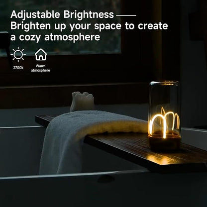 AUGE LIGHT Mini Minimalist Table Lamp Cordless Lamp Rechargeable Table Lamp - Image 4