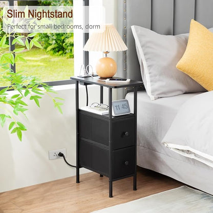 LOAKEKEL Narrow Nightstand - Image 9