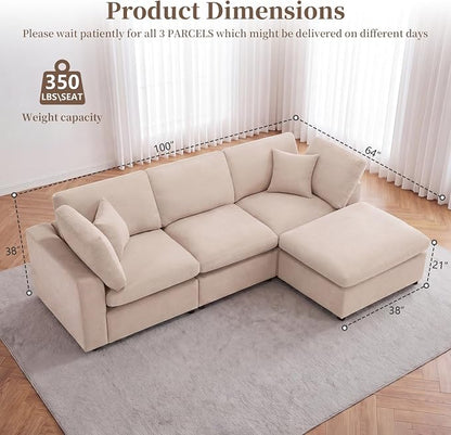 Modular Cloud Sectional Couches - Image 2