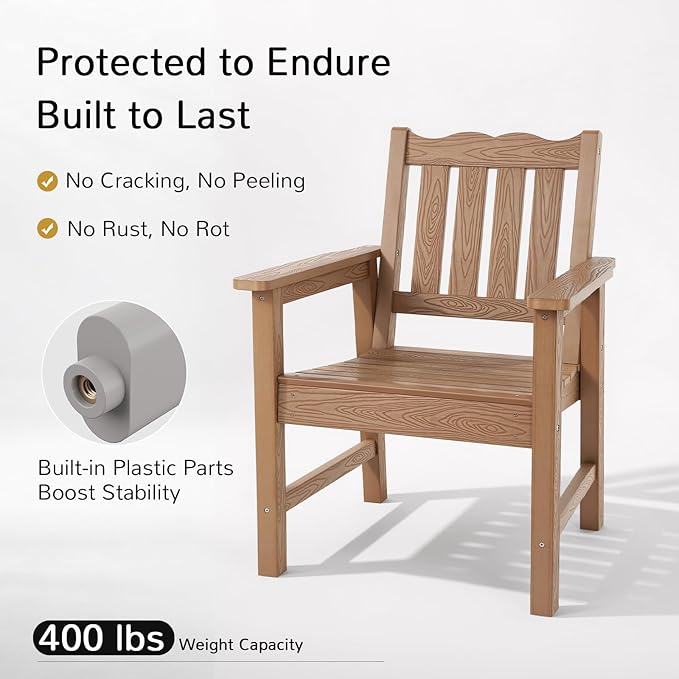 Stoog Patio Chair, All-Weather Outdoor Chairs - Image 4