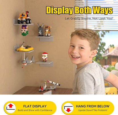 BlissBox 12-Pack Floating Display Shelves - Image 4