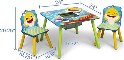 Delta Children Kids Table Storage -Ideal - Image 8