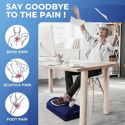 BlissTrends Foot Rest for Under Desk at Work-Versatile Foot Stool - Image 2