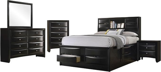 Coaster Home Furnishings Briana Transitional 5-Piece Bedroom Set Queen Size by CoasterFineFurniture