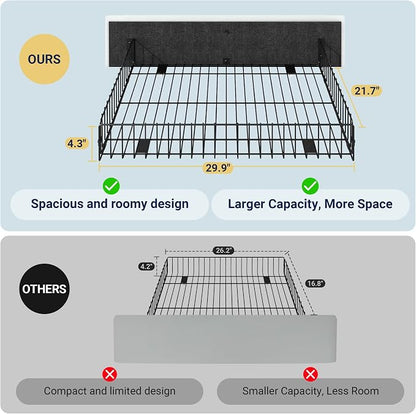 Allewie Upholstered Full Size Platform Bed Frame - Image 7