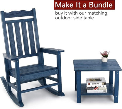 Stoog All-Weather Patio Rocking Chairs Set of 2 - Image 7