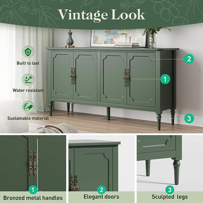 RoyalCraft 118" Buffet Cabinet - Image 5