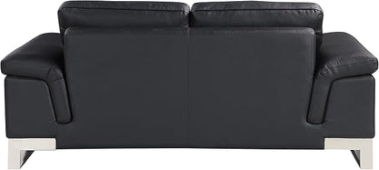 Blackjack Furniture Weston Collection Genuine Italian Leather Living Room - Image 4