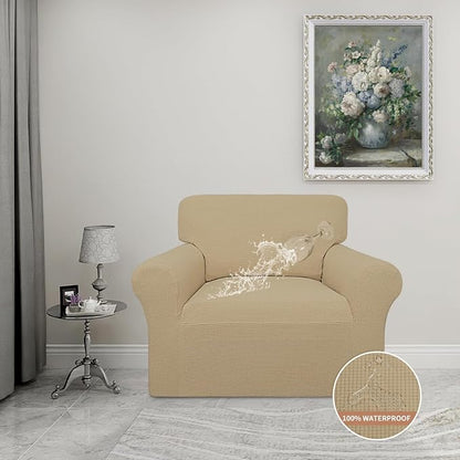 Easy-Going 100% Waterproof Oversized Chair Couch Cover, Dual Waterproof Sofa - Image 2