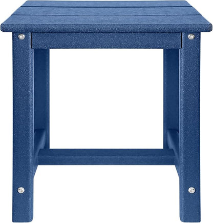 GARDENSTAR Adirondack Square Side Table, one-Tier Outdoor end Table, Patio Side - Image 8