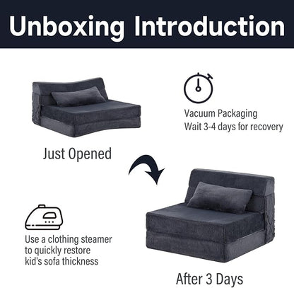 Tiita Convertible Folding Kids Sofa Bed - Image 8